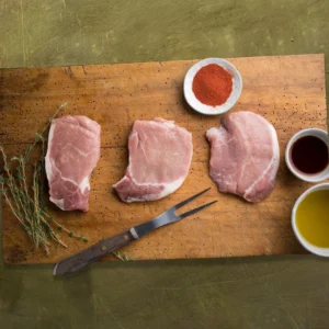 Pastured Pork Loin Chops, Boneless